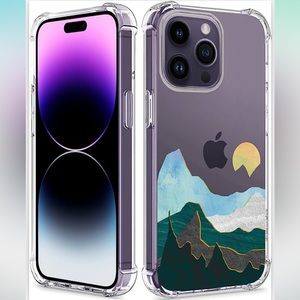 New iPhone 14 (6.1in) Mountain Scene Phone Case